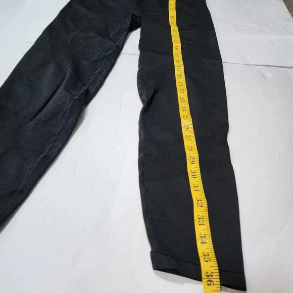 pink active leggings Women's XL black high waisted Athleisure Sport - Picture 5 of 12